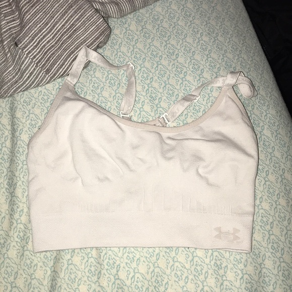 White under armour sports bra - Picture 1 of 2